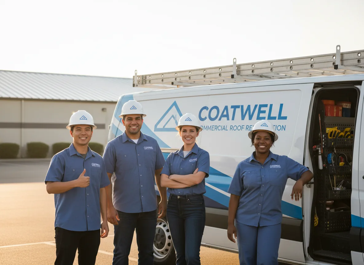Commercial roof coating company in Raleigh, IL